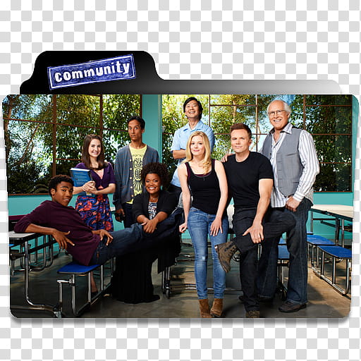 Community TV Icon Set, Community_ICON_ transparent background PNG clipart