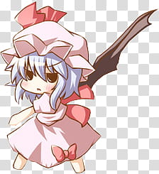 Touhou Icons, Remilia Scarlet transparent background PNG clipart