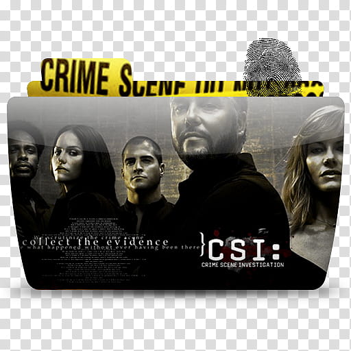 TV Folder Icons ColorFlow Set , CSI, CSI poster transparent background PNG clipart