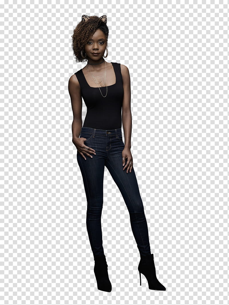 Riverdale , woman putting hands on jeans transparent background PNG clipart