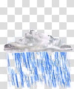 The REALLY BIG Weather Icon Collection, Freezing Rain  transparent background PNG clipart