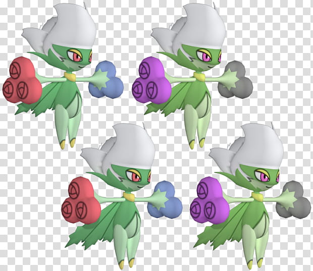 Leaf, Roserade, Video Games, 3D Computer Graphics, Koffing, FBX, 3D Modeling, Blender transparent background PNG clipart