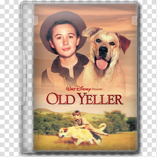 the BIG Movie Icon Collection O, Old Yeller transparent background PNG clipart