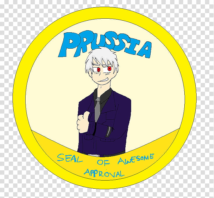 Prussia Seal of Awesome Approval transparent background PNG clipart