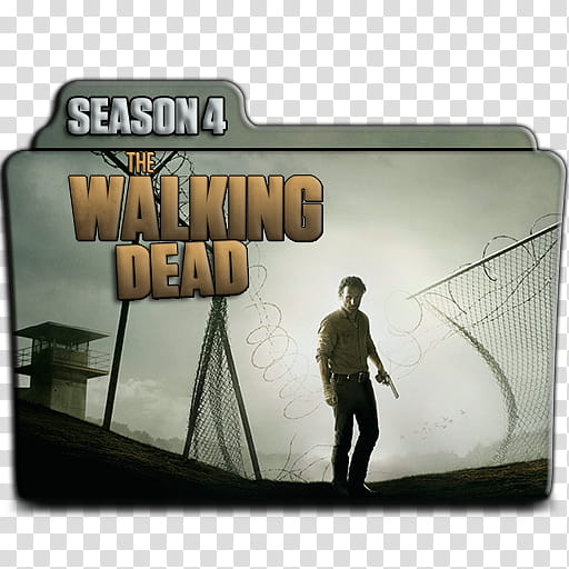 The Walking Dead folder icons S S, TWD S  transparent background PNG clipart