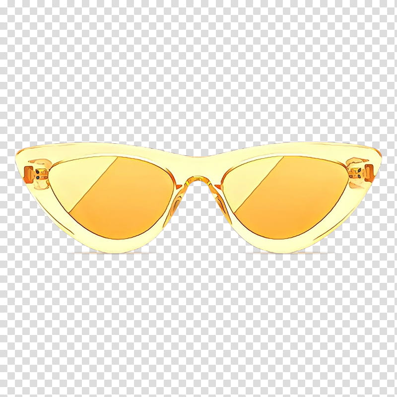 Glasses, Cartoon, Eyewear, Sunglasses, Yellow, Personal Protective Equipment, Aviator Sunglass, Vision Care transparent background PNG clipart