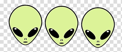  alien heads illustration transparent background PNG clipart