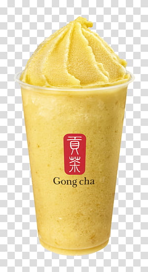 Milk Tea Gelato Sorbet Slush Smoothie Drink Gong Cha Juice