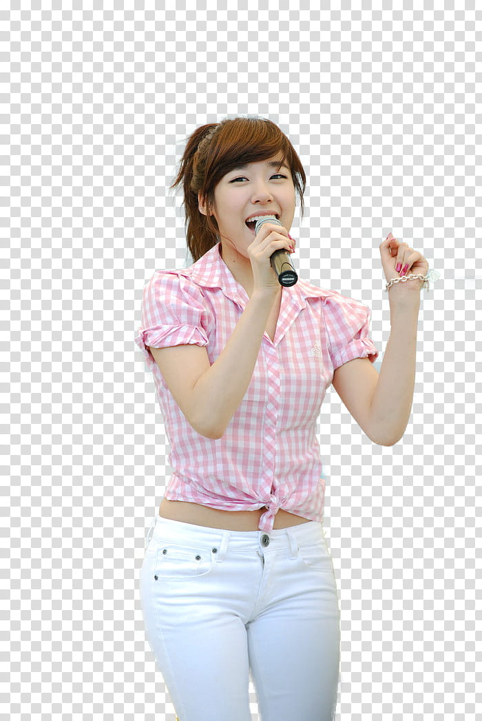 SNSD GEE LIVE  RENDER, woman singing transparent background PNG clipart
