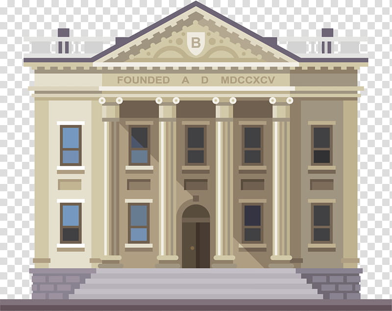 Real Estate, Building, Infographic, Bank, Flat Design, Mortgage Loan, Classical Architecture, Landmark transparent background PNG clipart
