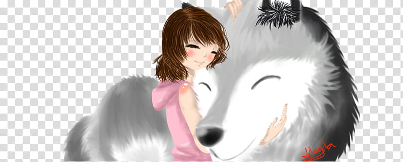 Lovely Wolf transparent background PNG clipart