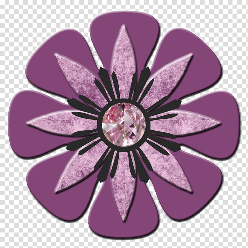 Good Vibes PSbt JanClark, purple and black floral illustration transparent background PNG clipart