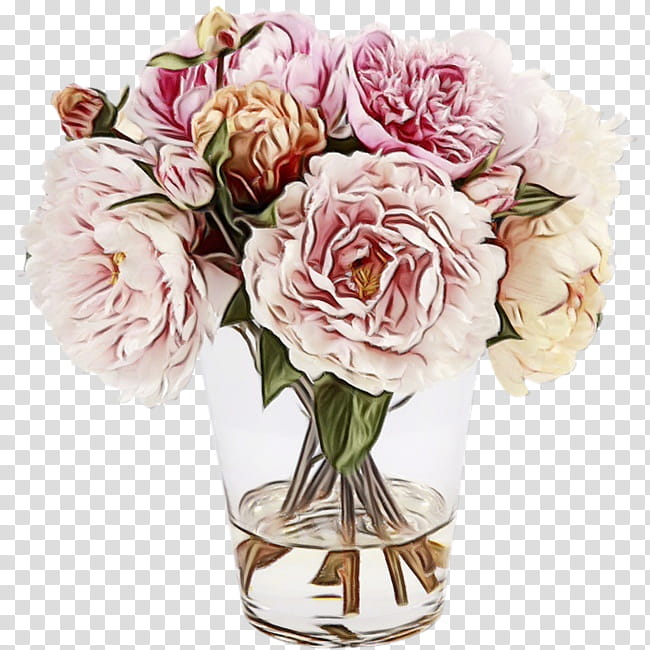 Pink Flowers, Peony, Vase, Artificial Flower, Tulip, Floristry, Floral Design, Cut Flowers transparent background PNG clipart