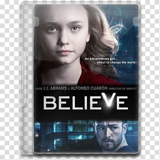 TV Show Icon , Believe, Believe DVD case transparent background PNG clipart