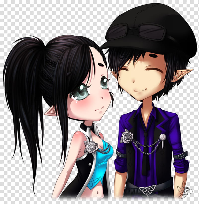 Amy n Nick transparent background PNG clipart