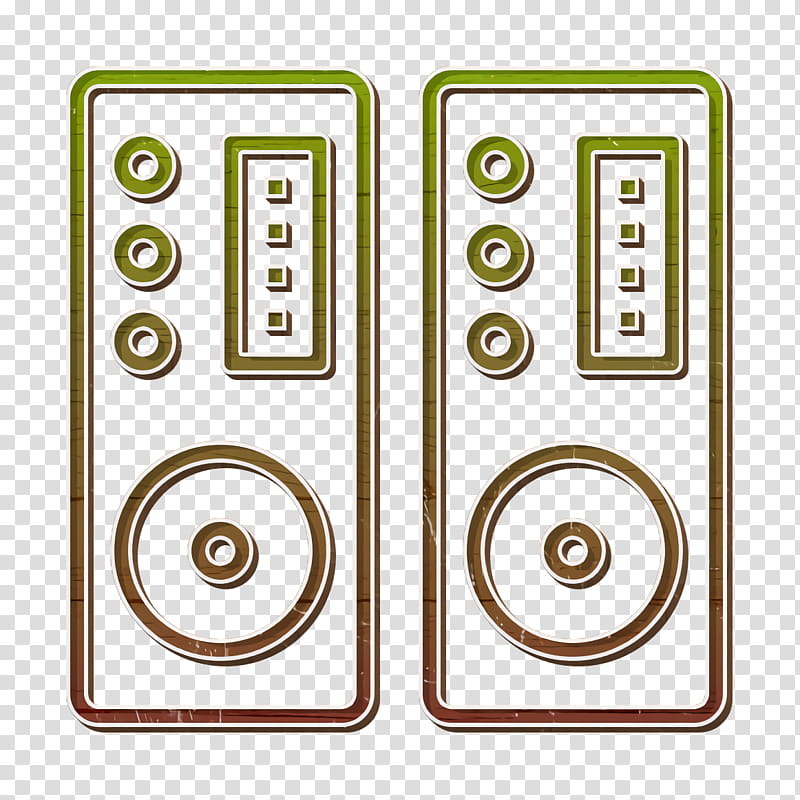 Loudspeaker icon Audio icon Electronic Device icon, Dead Bolt transparent background PNG clipart