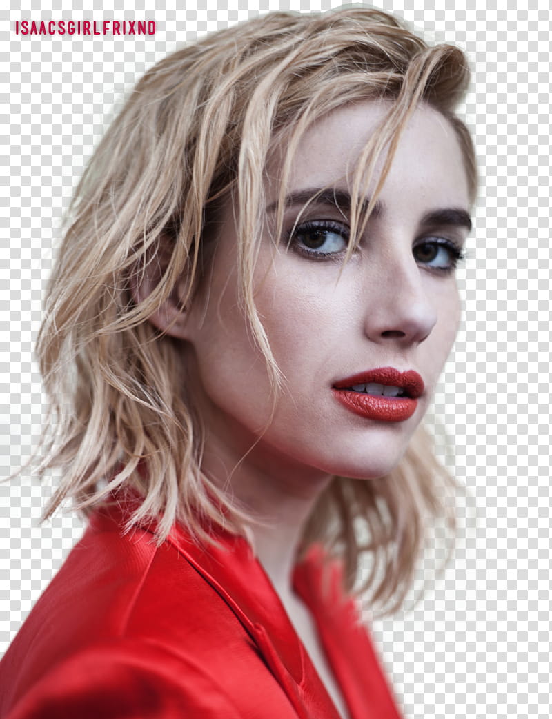 Emma Roberts , emma-by-isaacsgirlfrixnd- transparent background PNG clipart