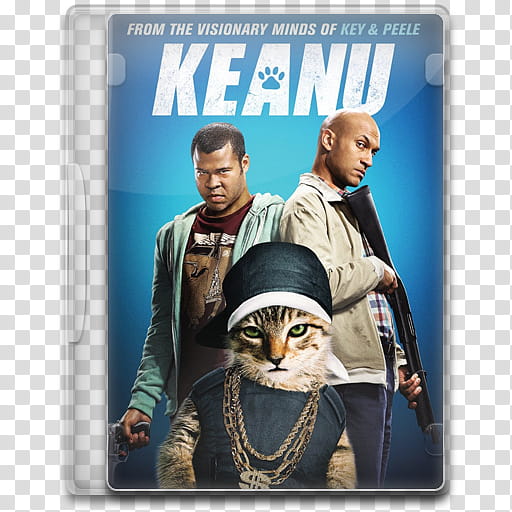 Movie Icon Mega , Keanu, Keanu DVD case transparent background PNG clipart
