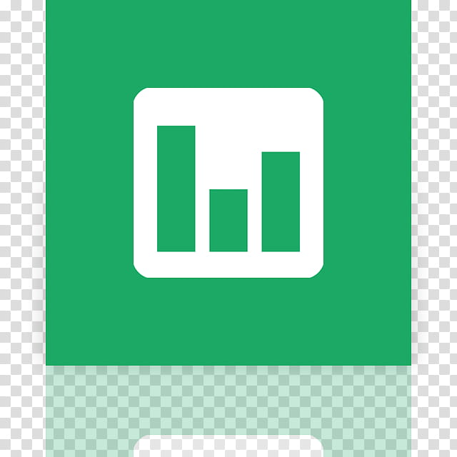 Metro UI Icon Set  Icons, Chart, Google Docs_mirror, square white and green icon transparent background PNG clipart