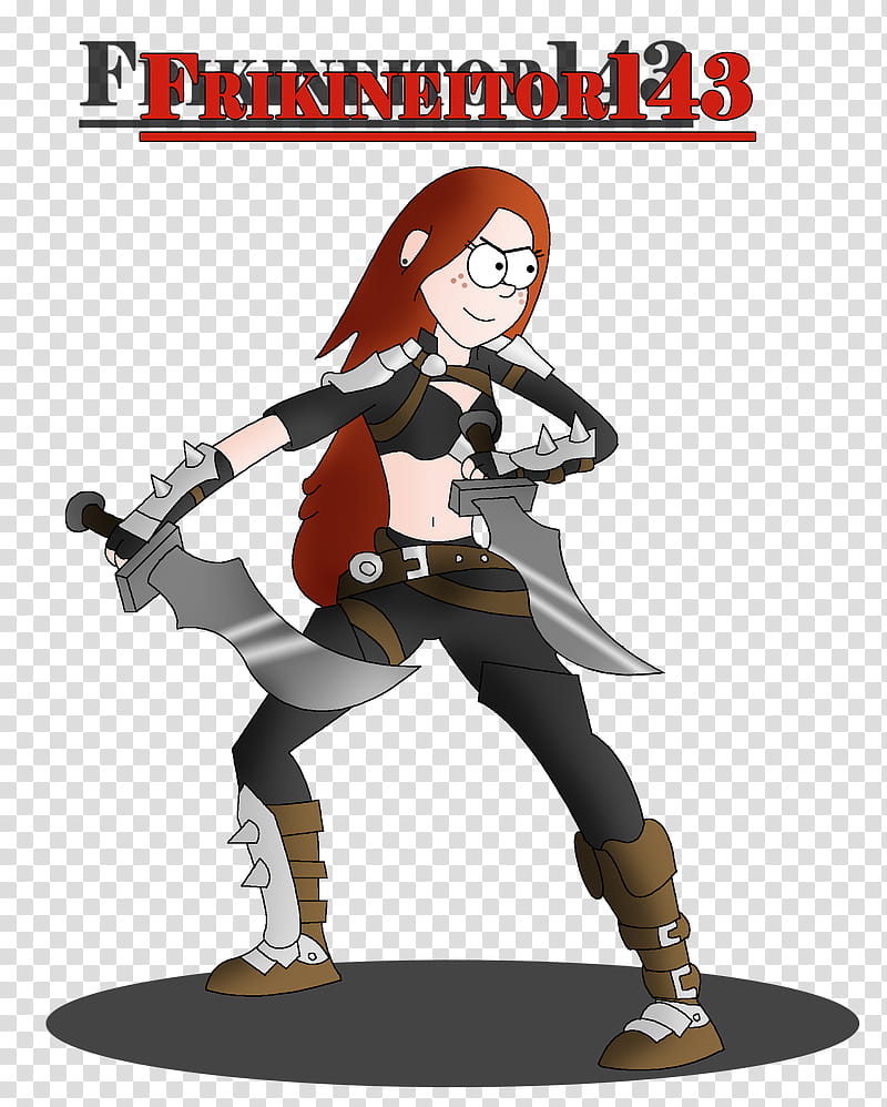 League of GF: Wendy as Katarina transparent background PNG clipart