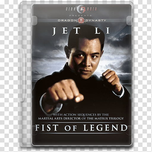 Movie Icon , Fist of Legend, Fist of Legend DVD case illustration transparent background PNG clipart