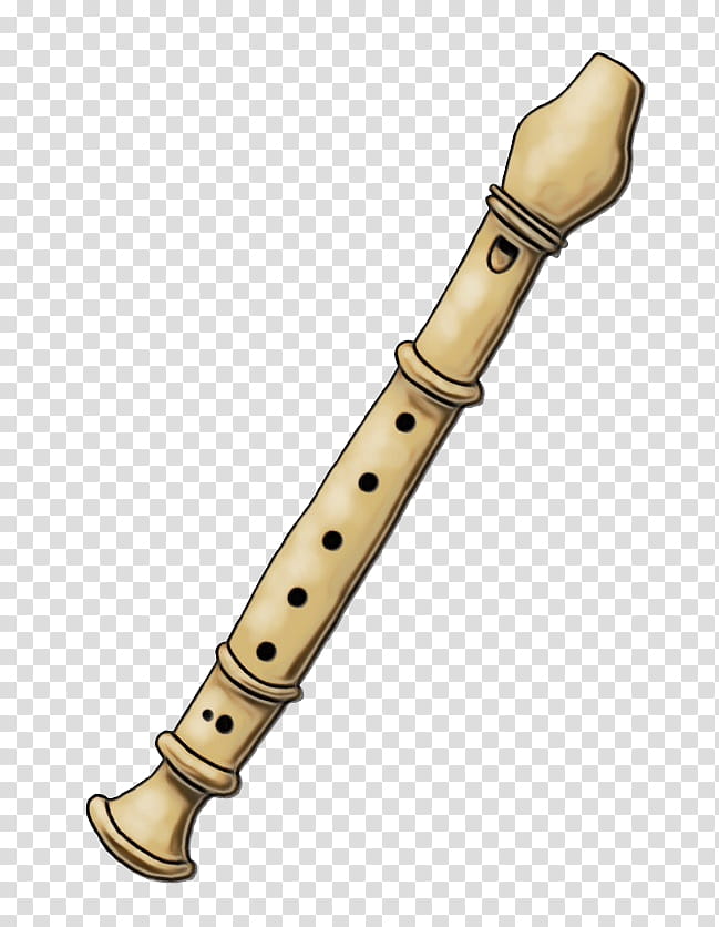 musical instrument flageolet pipe double reed zurna, Watercolor, Paint, Wet Ink, Flute, Recorder, Wind Instrument, Dulzaina transparent background PNG clipart