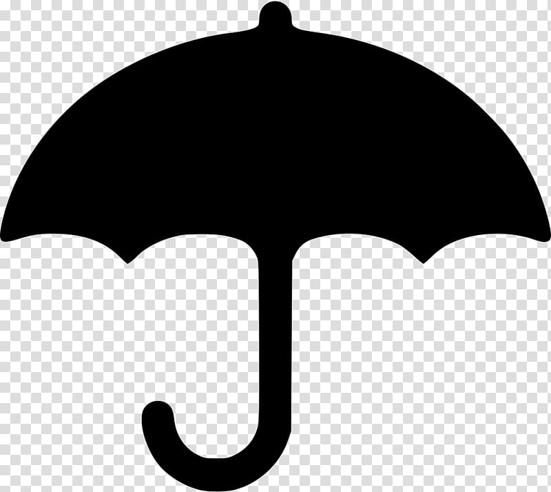 Umbrella, Rain, Symbol, Black, Black And White
, Silhouette, Line transparent background PNG clipart