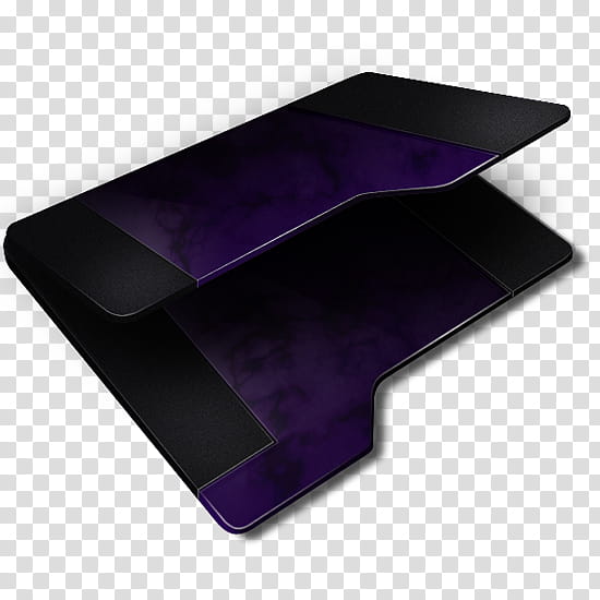 Purple Empty Folder Icon, (O) PURPLE Empty Folder  x, white and black folder transparent background PNG clipart