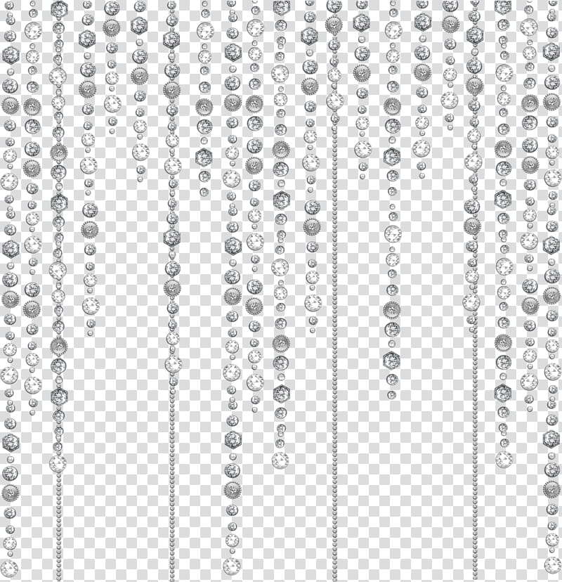 white pearl decors transparent background PNG clipart