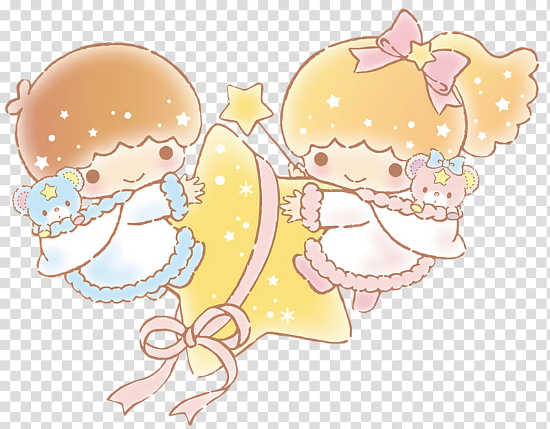 Little Twin Stars, Hello Kitty, Sanrio, My Melody, Purin, Cartoon, Character, Mercari transparent background PNG clipart