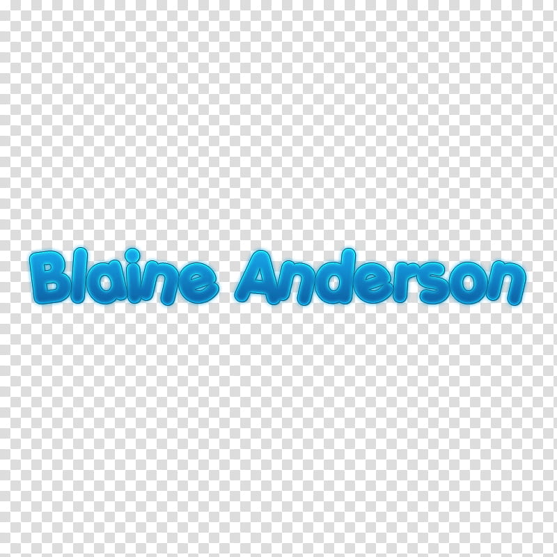 nombres personajes glee, Blaine Anderson text transparent background PNG clipart