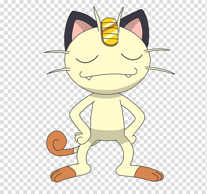 Painting, Meowth, Team Rocket, Digital Art, Drawing, Maddie Blaustein, Cartoon, Yellow transparent background PNG clipart
