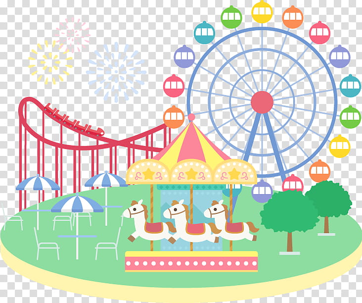 Park, Amusement Park, Attraction, Ferris Wheel, Hamanako Pal Pal, Roller Coaster, Tourist Attraction, Carousel transparent background PNG clipart