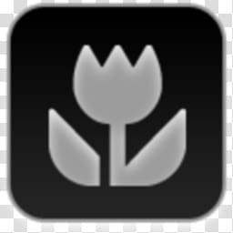 Albook extended dark , black and gray flower icon transparent background PNG clipart