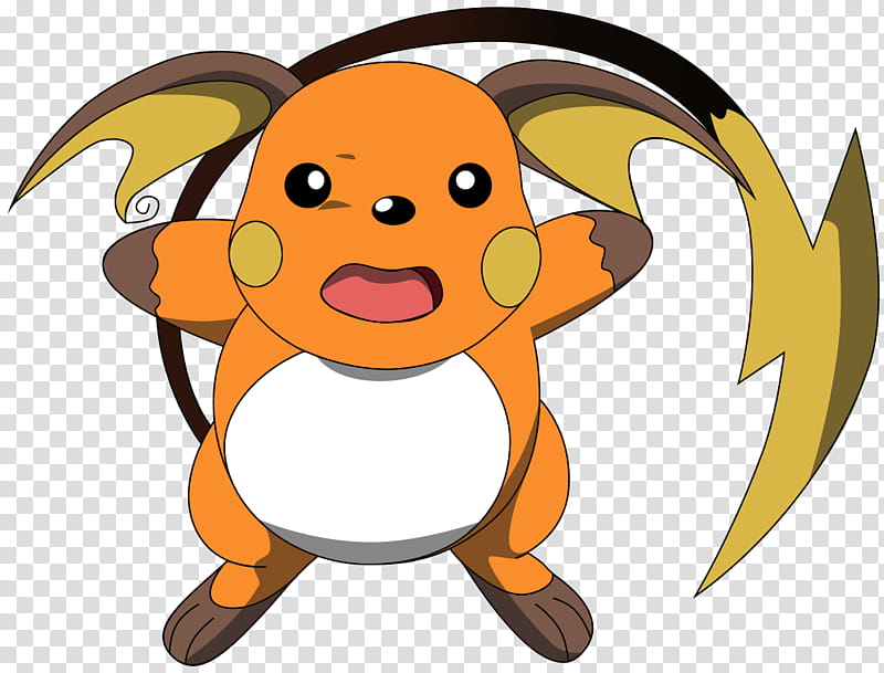 My seventh of Raichu, Raichu Pokemon character transparent background PNG clipart