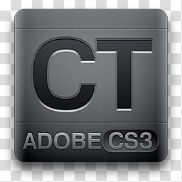 CS Magneto Icons, Contribute, gray Adobe CS logo illustration transparent background PNG clipart