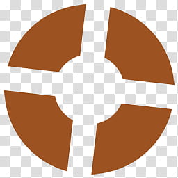 Team Fortress  Icons, tf_icon_, round brown logo transparent background PNG clipart