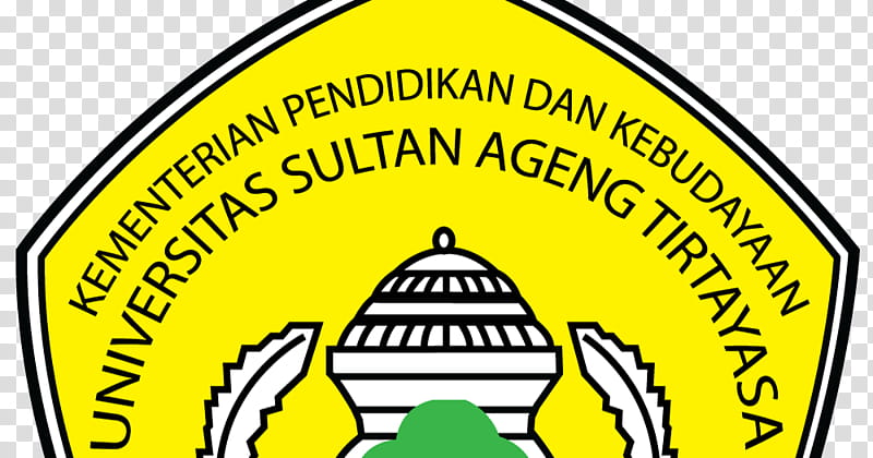 Green Circle, Logo, University, Black, Line, Ageng Tirtayasa Of Banten, Yellow, Emblem transparent background PNG clipart