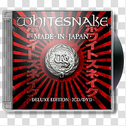 Whitesnake, Whitesnake, Made In Japan transparent background PNG clipart