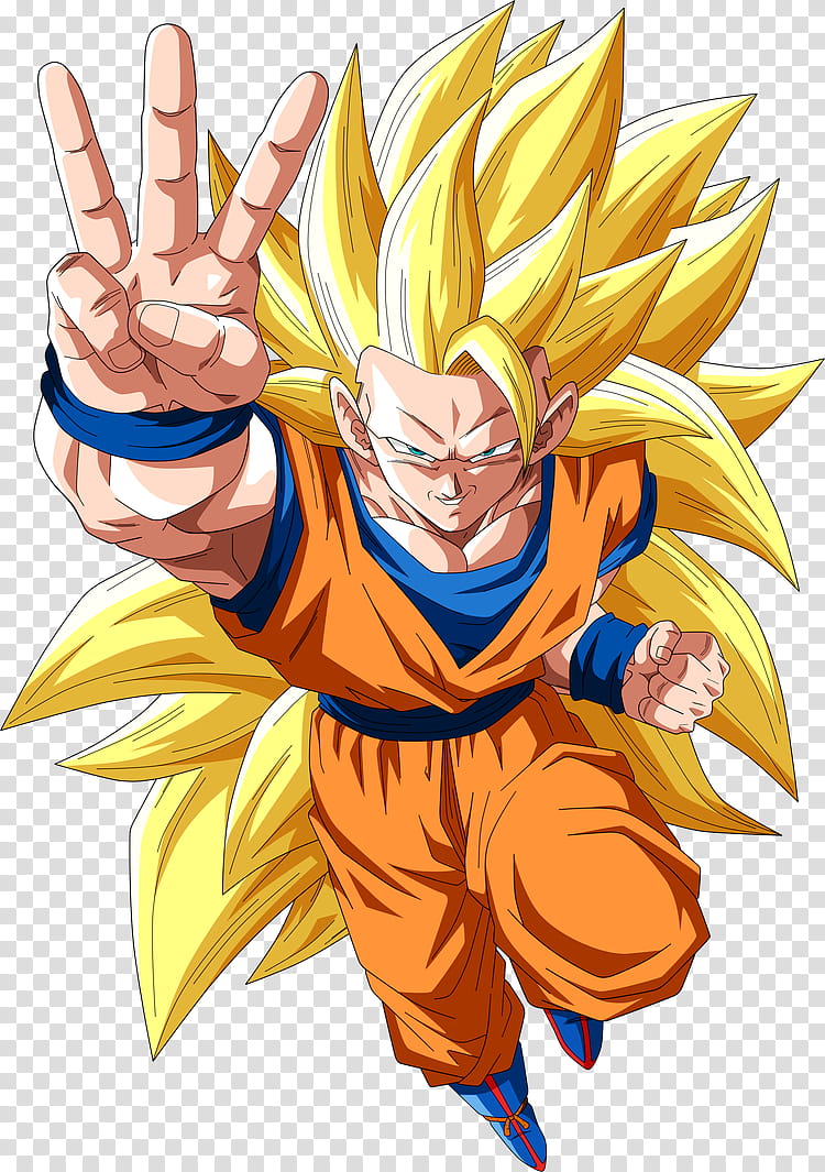 Goku Super Saiyajin  transparent background PNG clipart