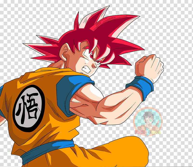 Goku SSJG|FacuDibuja transparent background PNG clipart