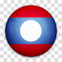 World Flag Icons, Laos flag art transparent background PNG clipart