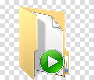 Windows Live For XP, yellow file folder icon transparent background PNG ...