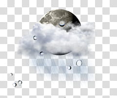 Touch Diamond Weather, moon covered with clouds illustration transparent background PNG clipart