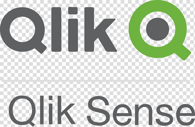 Logo Text, Qlik Sense, Green, Line transparent background PNG clipart