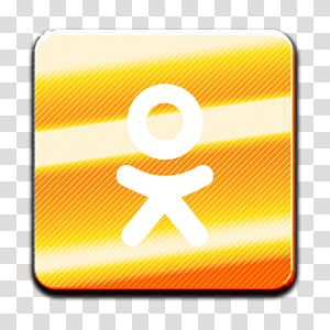 odnoklassniki icon ok icon icon, Yellow, Line, Orange, Material Property, Symbol, Square, Sign transparent background PNG clipart thumbnail