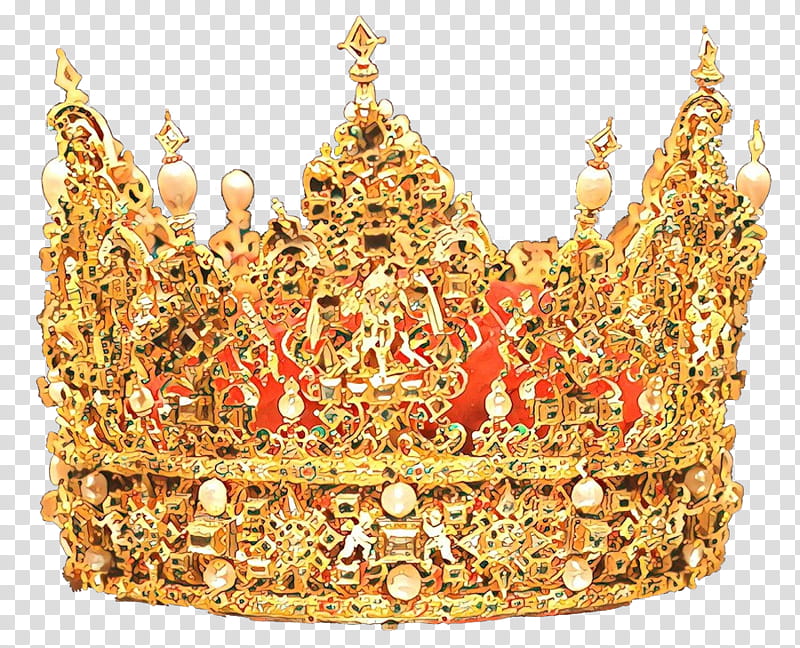 Gold Crown, Cartoon, Tiara, Jewellery, Danish Crown Regalia, Crown Jewels, Headgear, Imperial State Crown transparent background PNG clipart