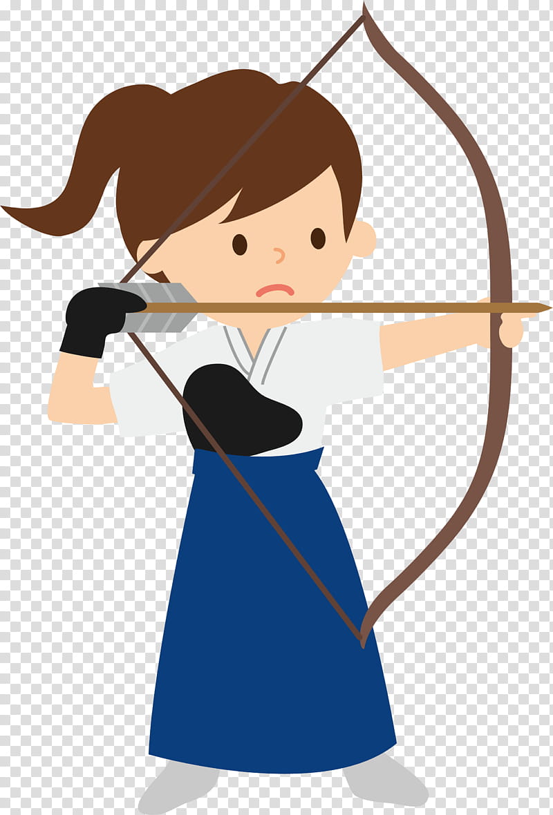 Bow And Arrow, Archery, Shooting Targets, Cartoon, Recreation, Naginatajutsu, Precision Sports, Individual Sports transparent background PNG clipart