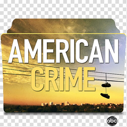 American Crime series and season folder icons, American Crime ( transparent background PNG clipart