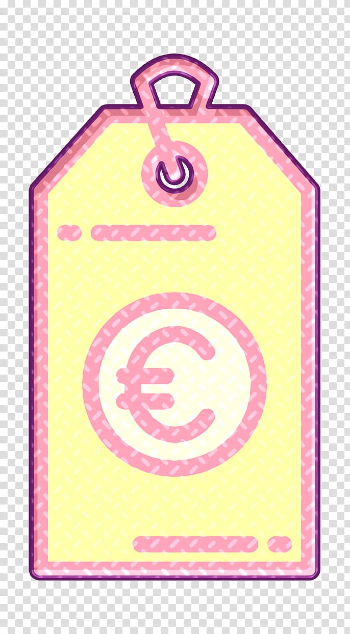 Price tag icon Price icon Money Funding icon, Pink, Rectangle, Magenta, Circle transparent background PNG clipart